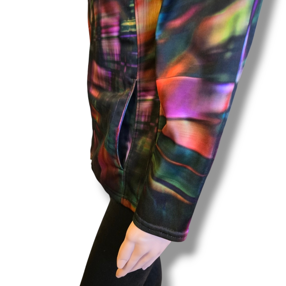 SPYDER Youth Multicolored Ryze Spectra Fleece Hooded Jacket Unisex XL (18) - Picture 8 of 16